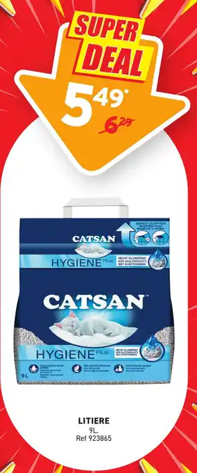 Trafic CATSAN Litiere offre