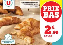 U Express Croissants u offre