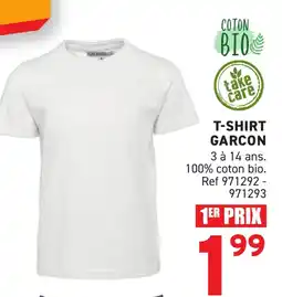 Trafic T-shirt garcon offre