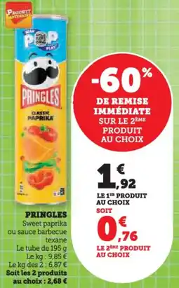 U Express Pringles offre