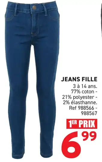 Trafic Jeans fille offre