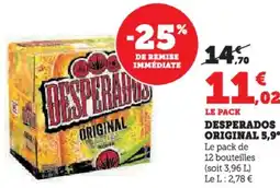 U Express Desperados original 5,9° offre