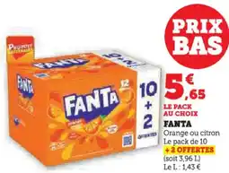 U Express Fanta offre