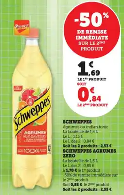 U Express Schweppes offre