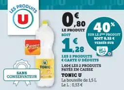 U Express Tonic u offre