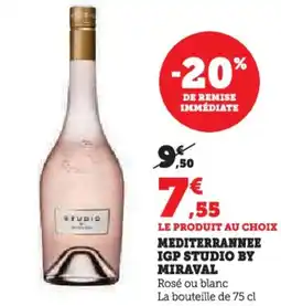 U Express Mediterrannee igp studio by miraval offre