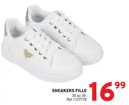 Trafic Sneakers fille offre