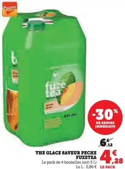 U Express The glace saveur peche fuzetea offre