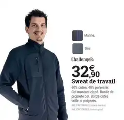 Espace emeraude Sweat de travail offre