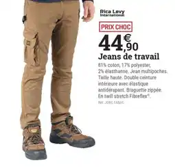 Espace emeraude Jeans de travail offre
