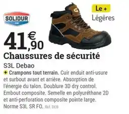Espace emeraude Chaussures de sécurité offre
