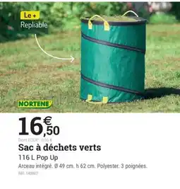 Espace emeraude Sac à déchets verts offre