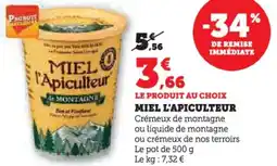 Hyper U Miel l'apiculteur offre
