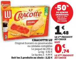 Hyper U Cracotte lu offre