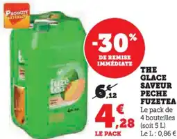 Hyper U The glace saveur peche fuzetea offre