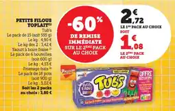 Hyper U Petits filous yoplait offre