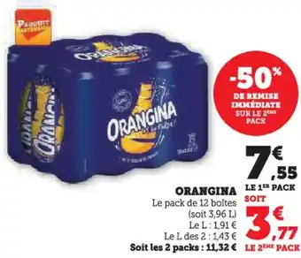 Hyper U Orangina offre