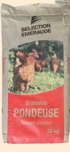 Espace emeraude Aliment complet pour poule pondeuse offre