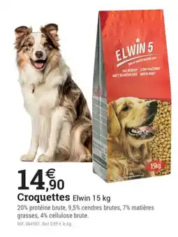 Espace emeraude ELWIN 5 Croquettes offre