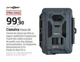 Espace emeraude Caméra Force 24 offre
