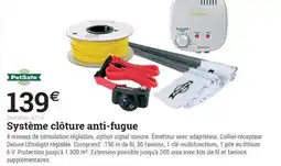 Espace emeraude Système clôture anti-fugue offre