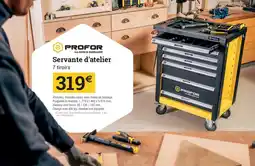 Espace emeraude PROFOR Servante d'atelier offre