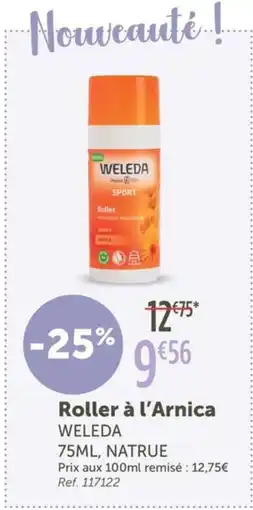 L'Eau Vive WELEDA Roller à l'Arnica offre