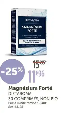 L'Eau Vive DIETAROMA Magnésium Forté offre