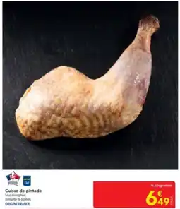 METRO Cuisse de pintade offre