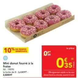 METRO Mini donut fourré à la offre