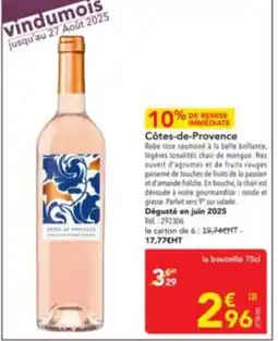 METRO Côtes-de-Provence offre