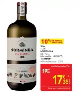 METRO NORMINDIA Gin offre