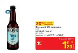 METRO BREWDOG PUNK AF Bière punk IPA sans alcool 0,49% offre