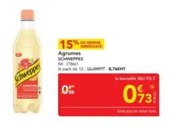 METRO SCHWEPPES Agrumes offre