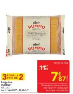 METRO RUMMO Linguine offre