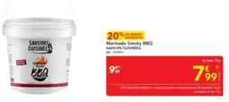 METRO SAVEURS CUISINEES Marinade Smoky BBQ offre