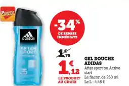 Hyper U Gel douche adidas offre