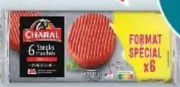 Hyper U Steak hache authentique 15% mg charal offre