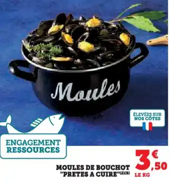 Hyper U Moules de bouchot pretes a cuire offre