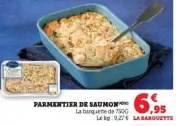 Hyper U Parmentier de saumon offre