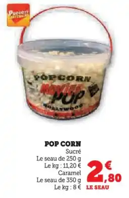 Hyper U Pop corn offre