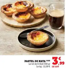 Hyper U Pastel de nata offre
