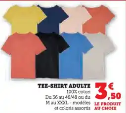 Hyper U Tee-shirt adulte offre