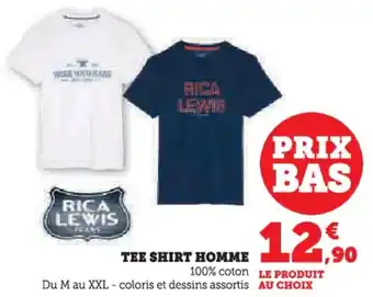 Hyper U Tee shirt homme offre