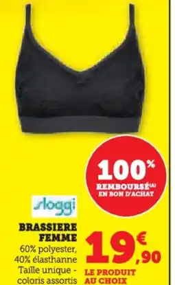 Hyper U Brassiere femme offre