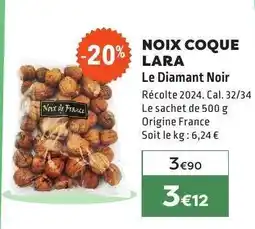 E.Leclerc NOIX COQUE LARA offre