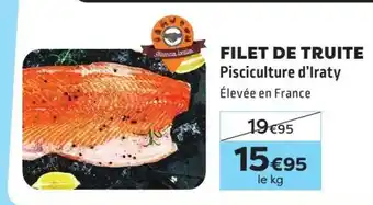E.Leclerc FILET DE TRUITE offre