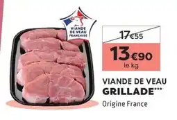 E.Leclerc VIANDE DE VEAU GRILLADE offre