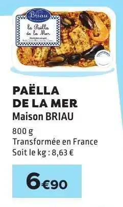 E.Leclerc PAELLA DE LA MER offre