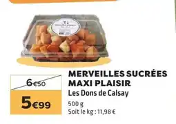 E.Leclerc MERVEILLES SUCRÉES MAXI PLAISIR offre